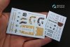 Quinta Studio QD48187 Albatros D.III OEFFAG 3D-Printed & coloured Interior on decal paper (for Eduard kit) 1/48